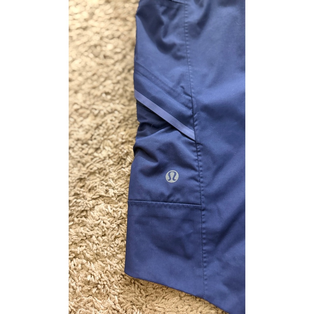 Lululemon Stanley Parka Deep Navy Waterproof Lightweight Jacket Gorpcore jj17 - Picture 10 of 16